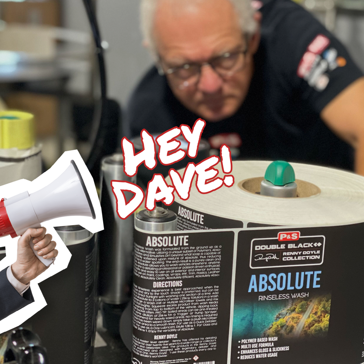 Hey Dave! What's the Deal with Absolute Rinseless? – P & S Detail