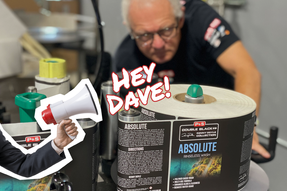 Hey Dave! What’s the Deal with Absolute Rinseless? – P & S Detail Products