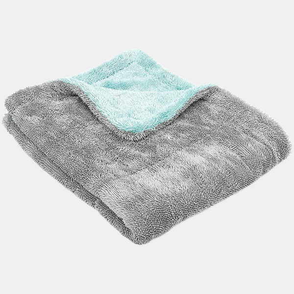 LIQUID8R Drying Towel - AQUA BLUE / ICE GREY (20"x 24")