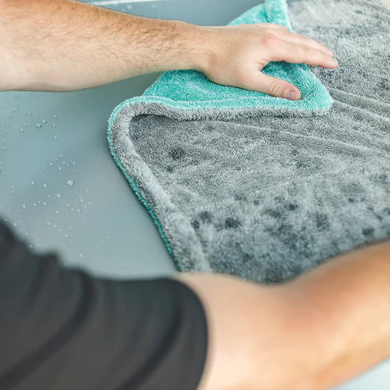 LIQUID8R Drying Towel - AQUA BLUE / ICE GREY (20x 24) – P & S Detail  Products