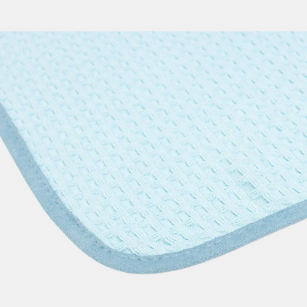 Dry Me A River Waffle Weave - 2 Pack (20"x40") Light Blue